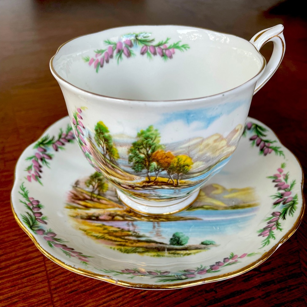 Vintage Royal Albert bone china cup and saucer
